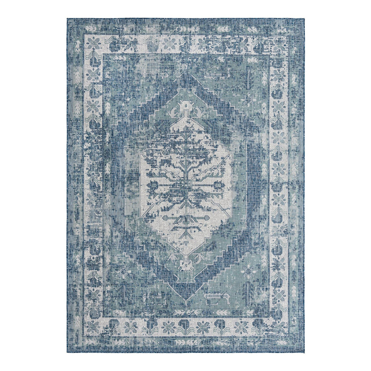 Bremhaus Anker Oriental Outdoor Area Rug