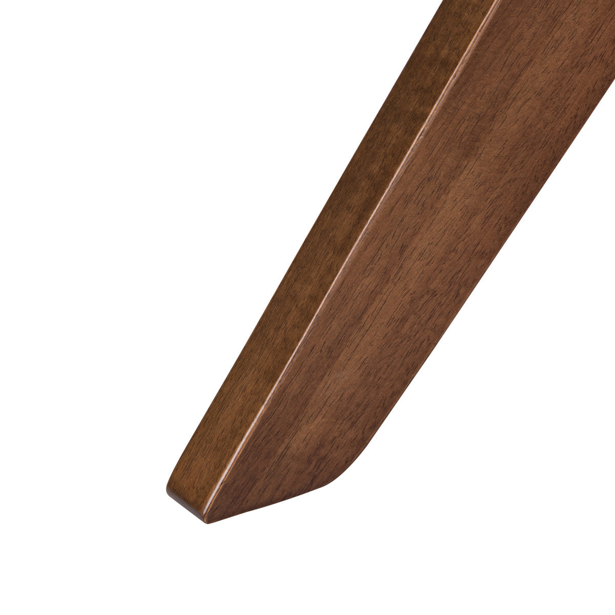 Round Pedestal Dining Table, Seats 4, Brown Wood