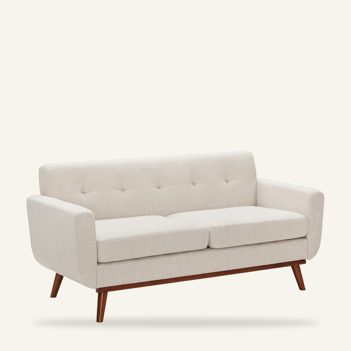 Tessmar Sestrunj Linen Square Arm Loveseat