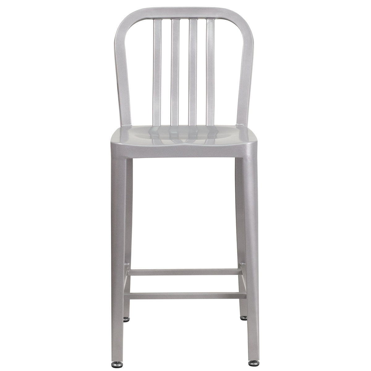 Wulfern Agrilou Slatted Bar Stools, Set of 2