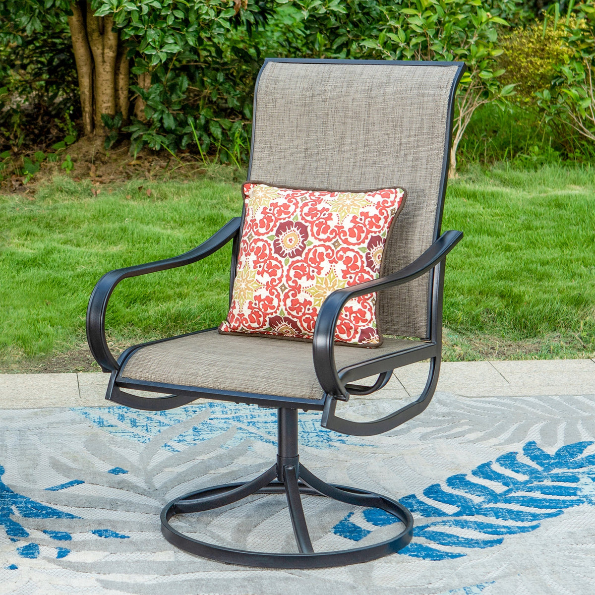 Wulfern Kinaros Swivel Dining Chair Set