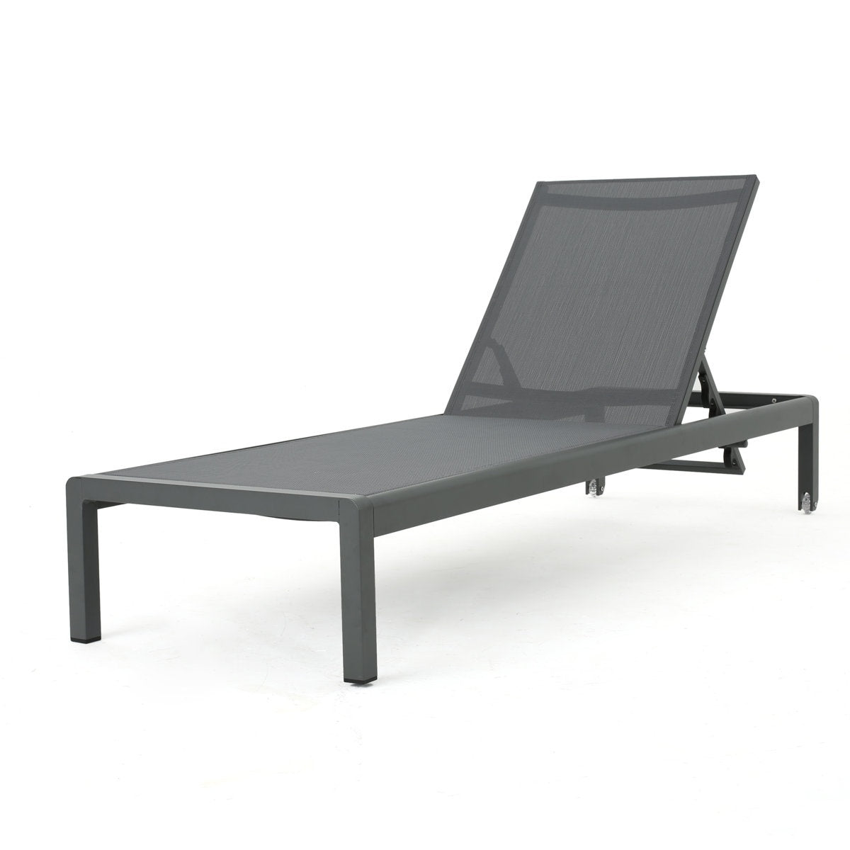 Wulfern Saliagos Reclining Sling Chaise Lounge Set of 4