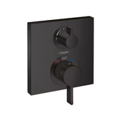 Ecostat Shower Valve Trim Only in Matte Black