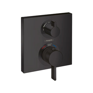 Ecostat Shower Valve Trim Only in Matte Black