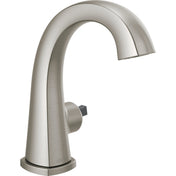 Stryke Single Hole Bathroom Faucet with Drain Assembly and Diamond™ Seal Technology Less Handles in Stainless