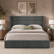 Grevane Staffa Lift Storage Wingback Bed
