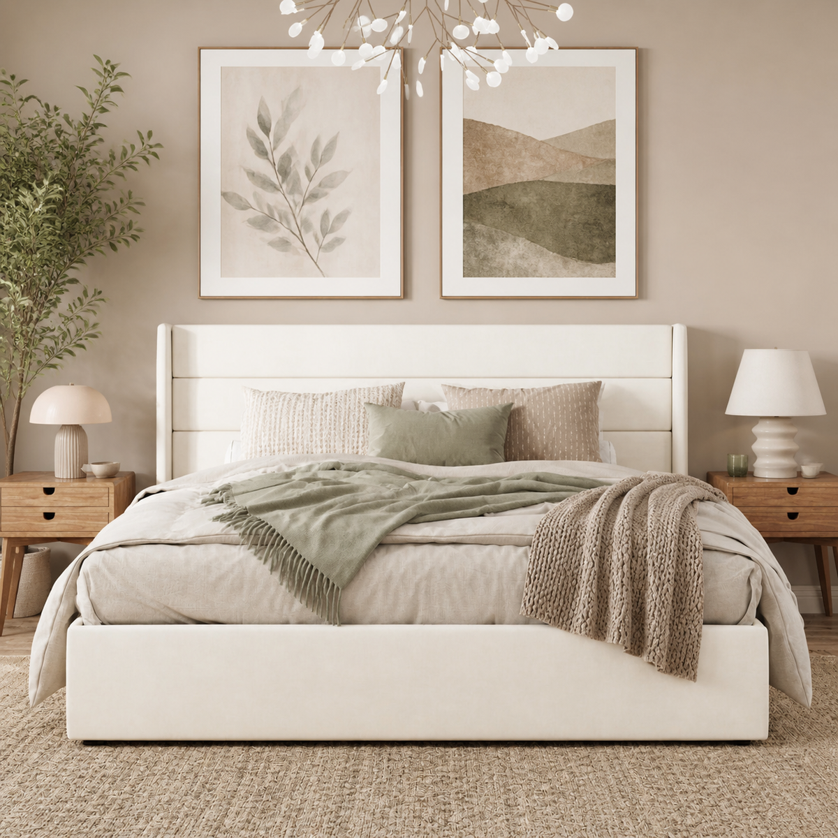 Grevane Kishorn Linen Lift Storage Bed