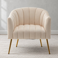 Beige Velvet 1 product, studio front