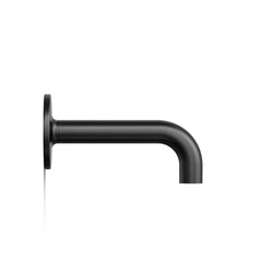 Purist Tub Spout in Vibrant French Matte Black | product photo