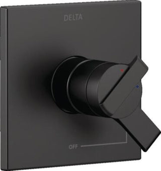 Ara 17 Series Valve Trim Kit, Shower Handle Trim Kit in Matte Black