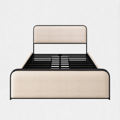 Bed, front view