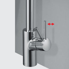 Talis S Single Handle Kitchen Faucet in Chrome | detail photo