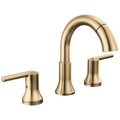 Trinsic Bathroom Faucet with Sprayer in Champagne Bronze | product photo