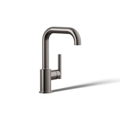 Purist Bar Faucet with Accessories in Titanium