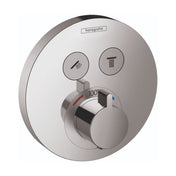 Showerselect S 1-Handle 6-Inch Wide, Temperature Memory, Thermostatic Valve Trim Only, with Diverter in Chrome