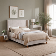 Grevane Soay Wingback Platform Bed