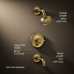 Kohler Purist Rite-Tub and Shower Faucet | product photo