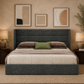 Grevane Staffa Lift Storage Wingback Bed