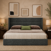 Grevane Staffa Lift Storage Wingback Bed