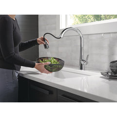 Monrovia Pull Down Single Handle Kitchen Faucet in Chrome | product photo