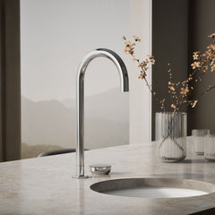 Aquifer 4-in-1 Tall Arc Beverage Faucet in Polished Chrome | product photo