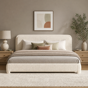 Grevane Vatersay Boucle Platform Bed