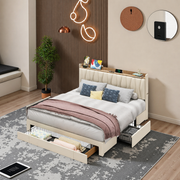 Grevane Badachro Three-Drawer Storage Bed