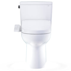 Drake® WASHLET®+ Two-Piece Elongated 1.6 GPF Universal Height TORNADO FLUSH® Toilet with S5 Bidet Seat, 10 Inch Rough-In, Cotton White | product photo