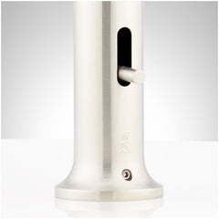 Berwyn 4-Hole Roman Tub Faucet and Hand Shower with Rough-In Valve Brushed Nickel | detail photo