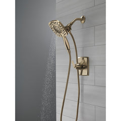 Ashlyn 17 Series Dual-Function Shower Faucet Set with In2ition 2-in-1 Dual Shower Head in Champagne Bronze | product photo
