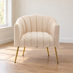 Beige Velvet 1 product, studio side