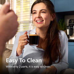 Milk | Classic Milk Frother accessory detail showing steam wand attachment