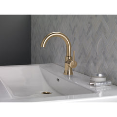 Trinsic Single Hole Bathroom Faucet in Champagne Bronze | product photo
