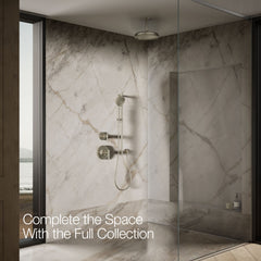 Kohler Traditional Round 10" Rainhead with Katalyst Air-Induction Spray | product photo