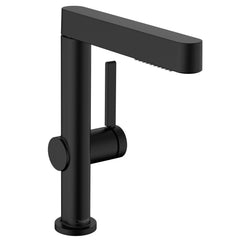 Finoris Single-Hole Faucet 230 with 2-Spray Pull-Out, 1.2 GPM in Matte Black | product photo
