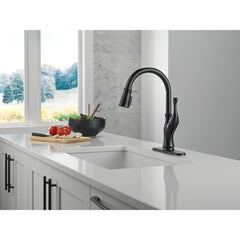 Touchless Kitchen Faucet in Matte Black | product photo