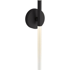 Kohler Components One-Light LED Sconce in Matte Black | product photo