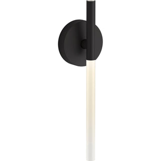 Components One-Light LED Sconce in Matte Black