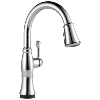 Cassidy Touch Kitchen Faucet Chrome, Chrome Kitchen Faucets with Pull Down Sprayer, Kitchen Sink Faucet, Touch Faucet, Touch2O Technology, Lumicoat Chrome