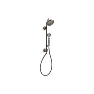 HydroRail-S Artifacts Complete Shower System in Titanium