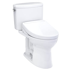 WASHLET+® Drake® II 1G® Two-Piece Elongated 1.0 GPF Toilet and WASHLET+® S5 Bidet Seat, Cotton White - MW4543446CUFG#01 | product photo