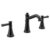 Belfield Two-Handle 8-Inch Widespread Bathroom Faucet Trim Kit, Valve Included in Matte Black