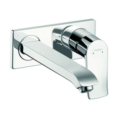 Metris E Wall Mounted Bathroom Faucet in Chrome | product photo