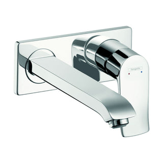 Metris E Wall Mounted Bathroom Faucet in Chrome
