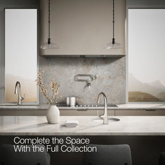 Kohler Graze Bar Swing Spout in Vibrant Stainless | product photo