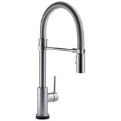 Trinsic Touch2O Kitchen Faucet with Touchless Technology in Arctic Stainless