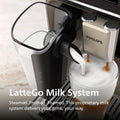 Detail | LatteGo milk frother attachment and storage position