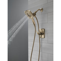 Ashlyn 17 Series Dual-Function Shower Faucet Set with In2ition 2-in-1 Dual Shower Head in Champagne Bronze | product photo