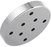 Rain Dual Shower Head with H2Okinetic Technology in Lumicoat Chrome