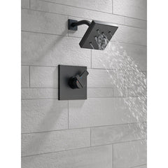 Linden 17 Series Dual-Function Tub Shower Faucet Set, In2ition Shower Handle Trim Kit in Matte Black | product photo